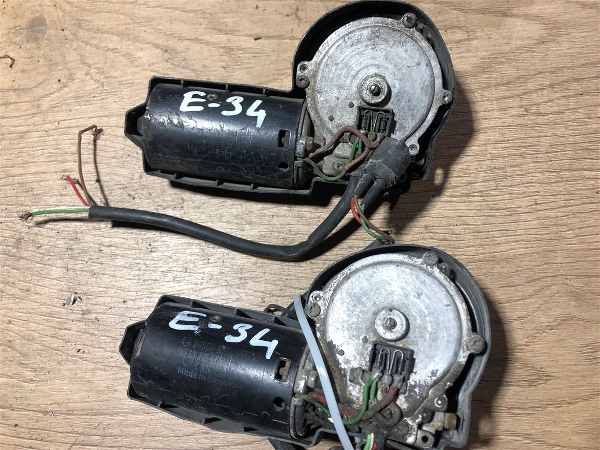 BMW E34 1987-1996 Ön Cam Silecek Motoru-2 (6)