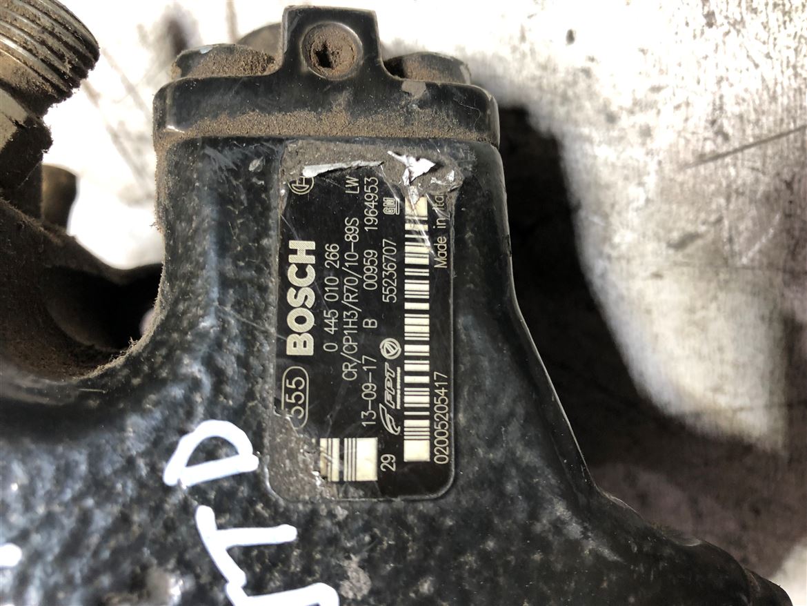 Citroen Nemo Alfa Romeo Mito 1.3 JTD Euro 5 Mazot Pompası BOSCH 0445010266