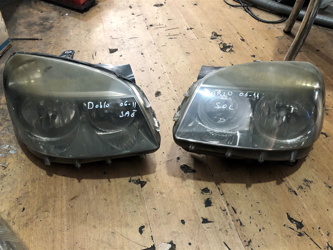 Fiat Doblo 2006-2011 (223) Sol Ön Far
