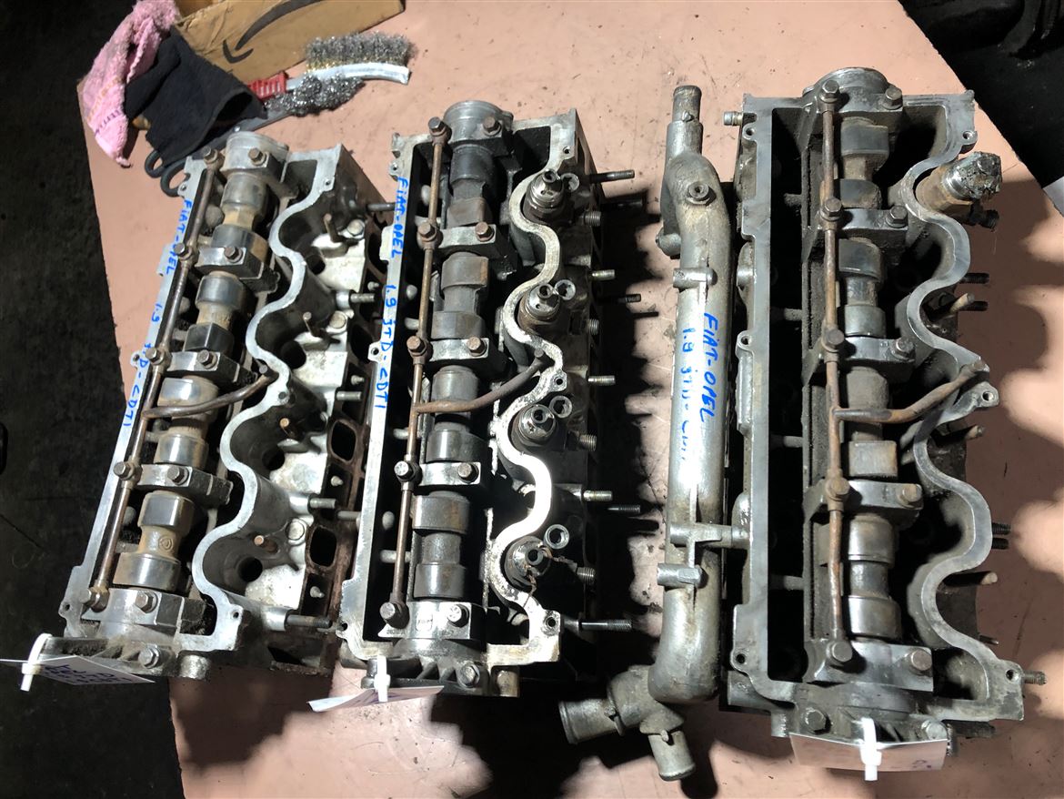 Fiat Doblo Marea Stilo 1.9 JTD Opel Astra Vectra Zafira 1.9 CDTI 2001-10 Silindir Kapağı 7799878-46431957 (10)