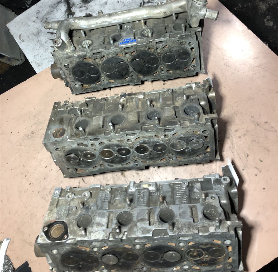 Fiat Doblo Marea Stilo 1.9 JTD Opel Astra Vectra Zafira 1.9 CDTI 2001-10 Silindir Kapağı 7799878-46431957 (5)