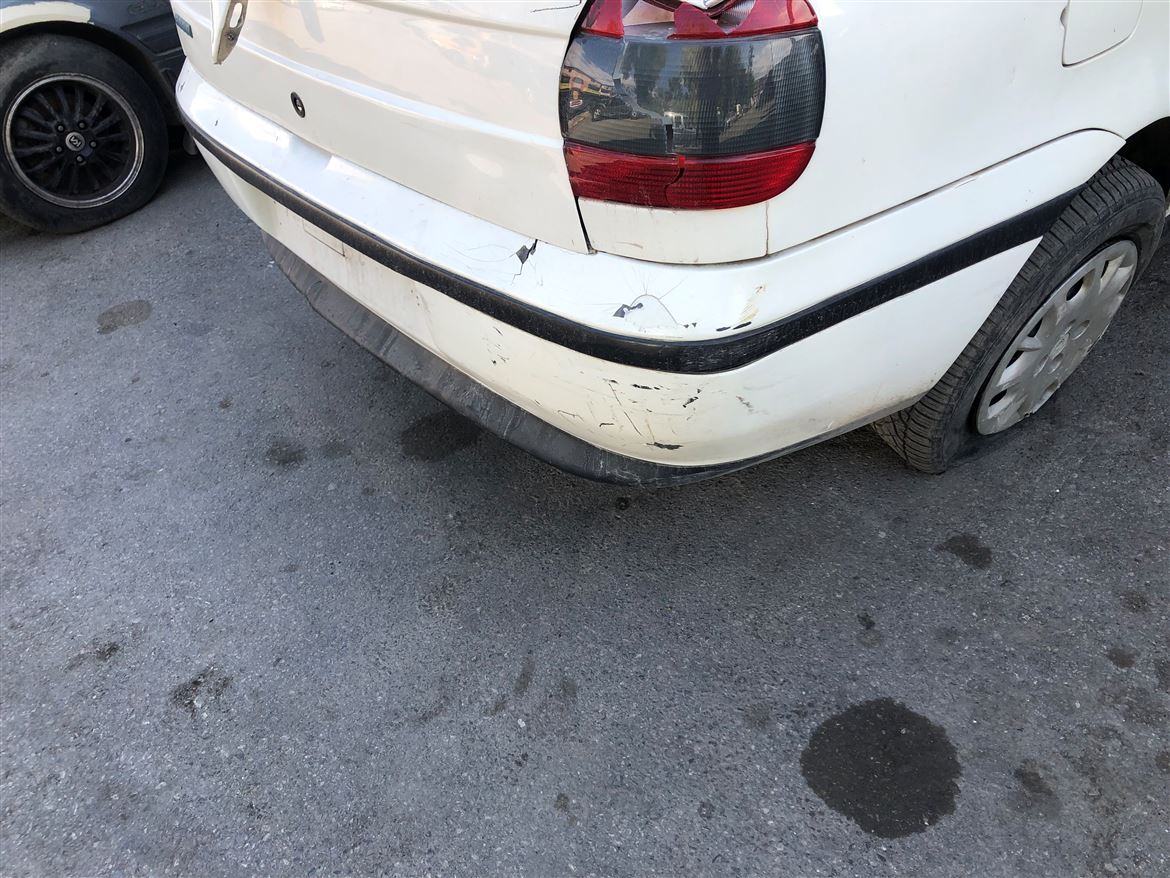 Fiat Siena 1998-2002 Arka Tampon (Lokal Çatlak Mevcut)