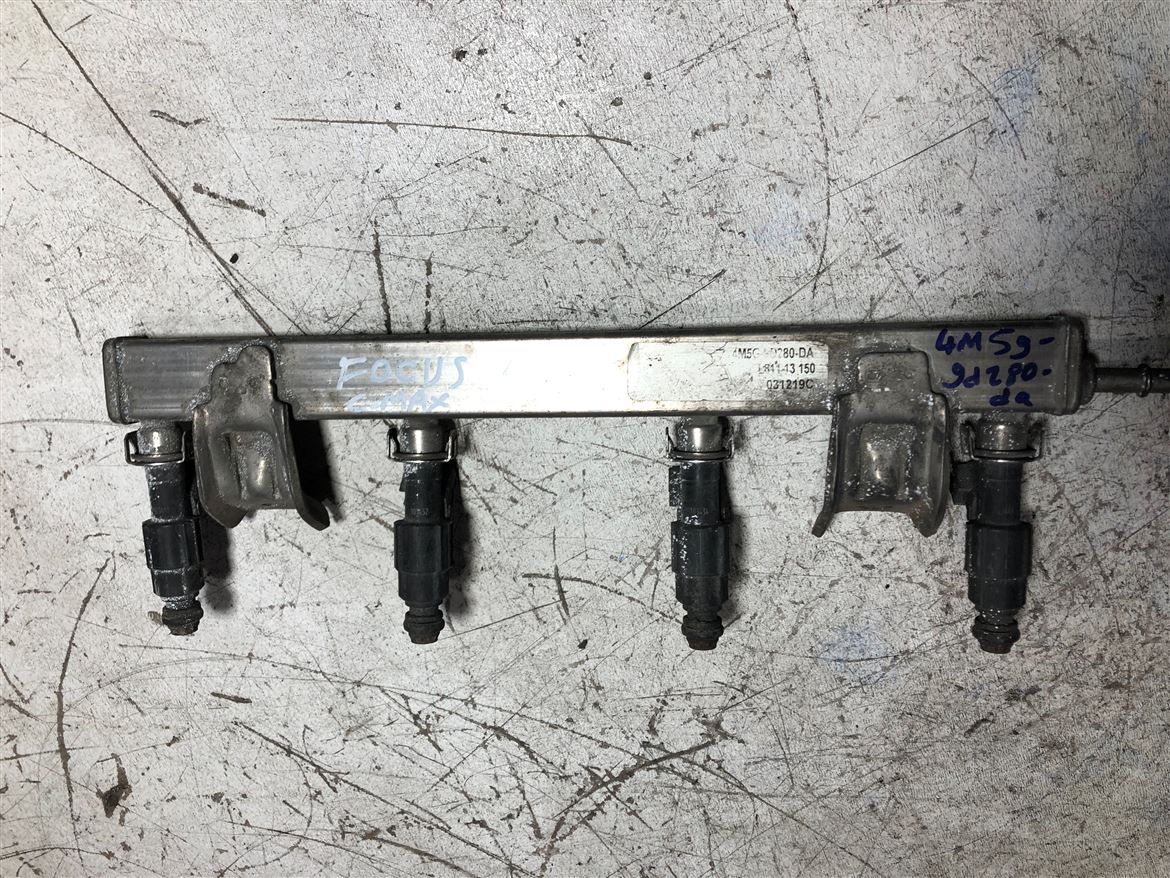Ford Mondeo Focus C-Max 2001-2007 Enjektör Kütüğü 4M5G-9D280-DA