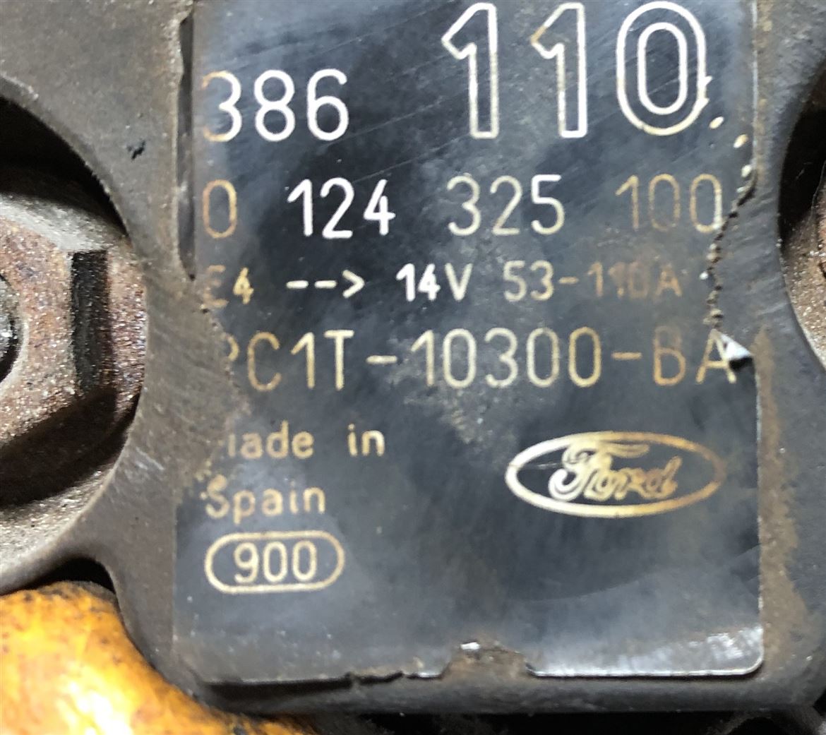 Ford Transit V184-185 2.0-2.4 TDCİ 2000-2006 BOSCH Şarj Dinamosu (0124325100)