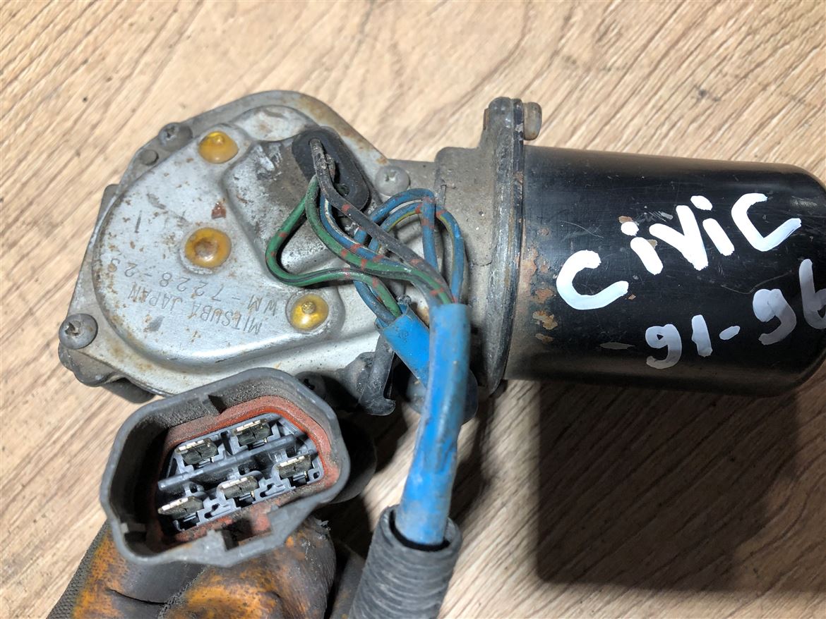 Honda Civic 1991-1996 Ön Cam Silecek Motoru (2)