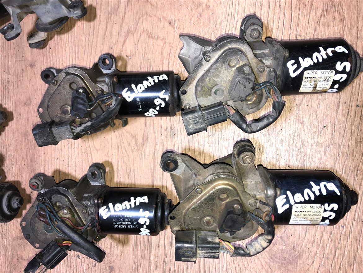 Hyundai Elantra 1990-1995 Ön Cam Silecek Motoru (4)