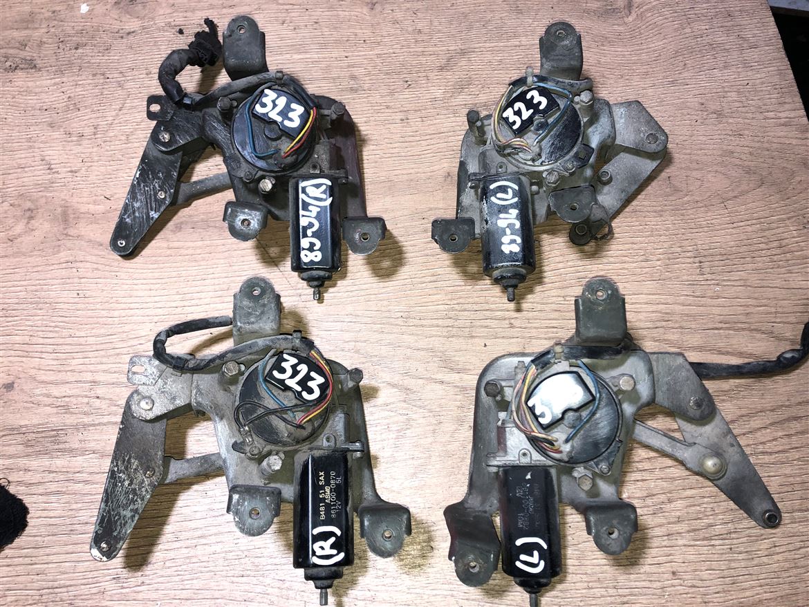 Mazda 323 1989-1994 (R) Yolcu Tarafı Far Motoru - Mekanizması