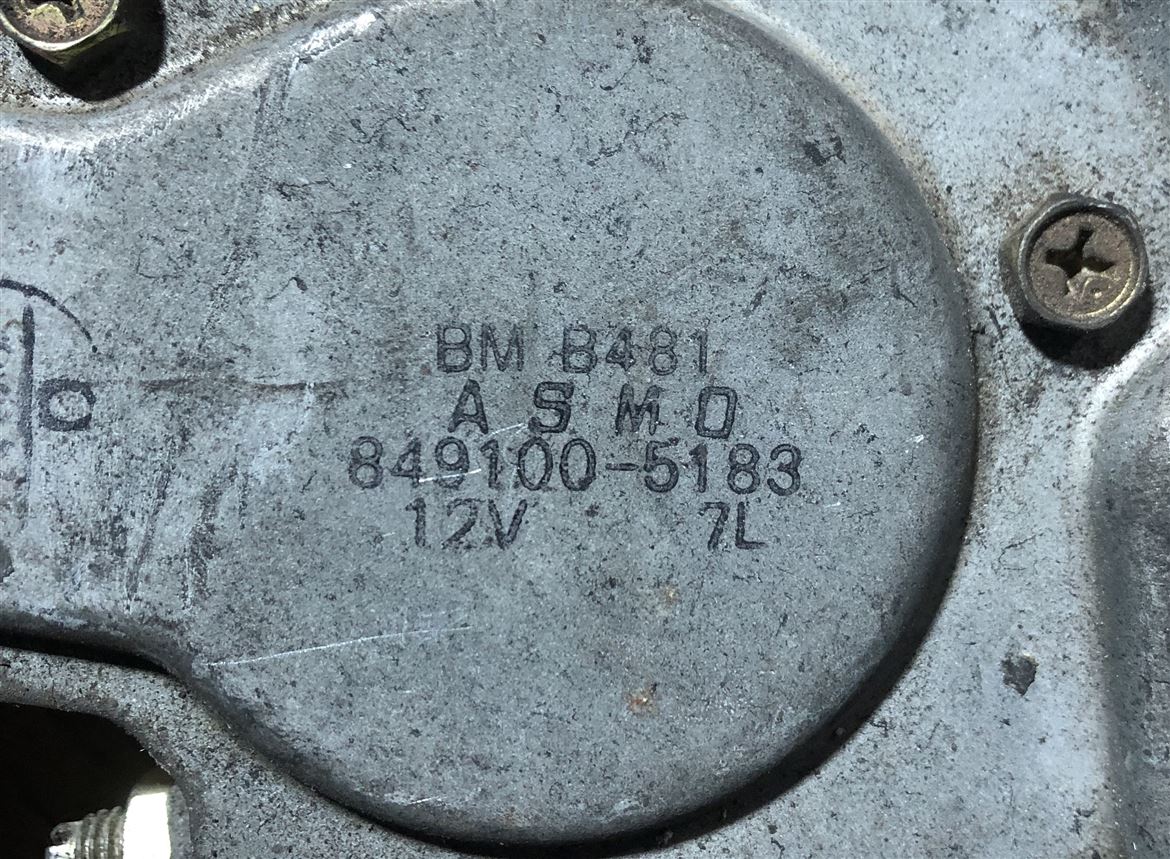 Mazda 323 1989-1997 Arka Cam Silecek Motoru (2)
