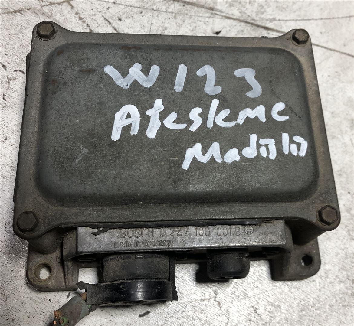 Mercedes W116 W123 126 Ateşleme Beyni 0227100001