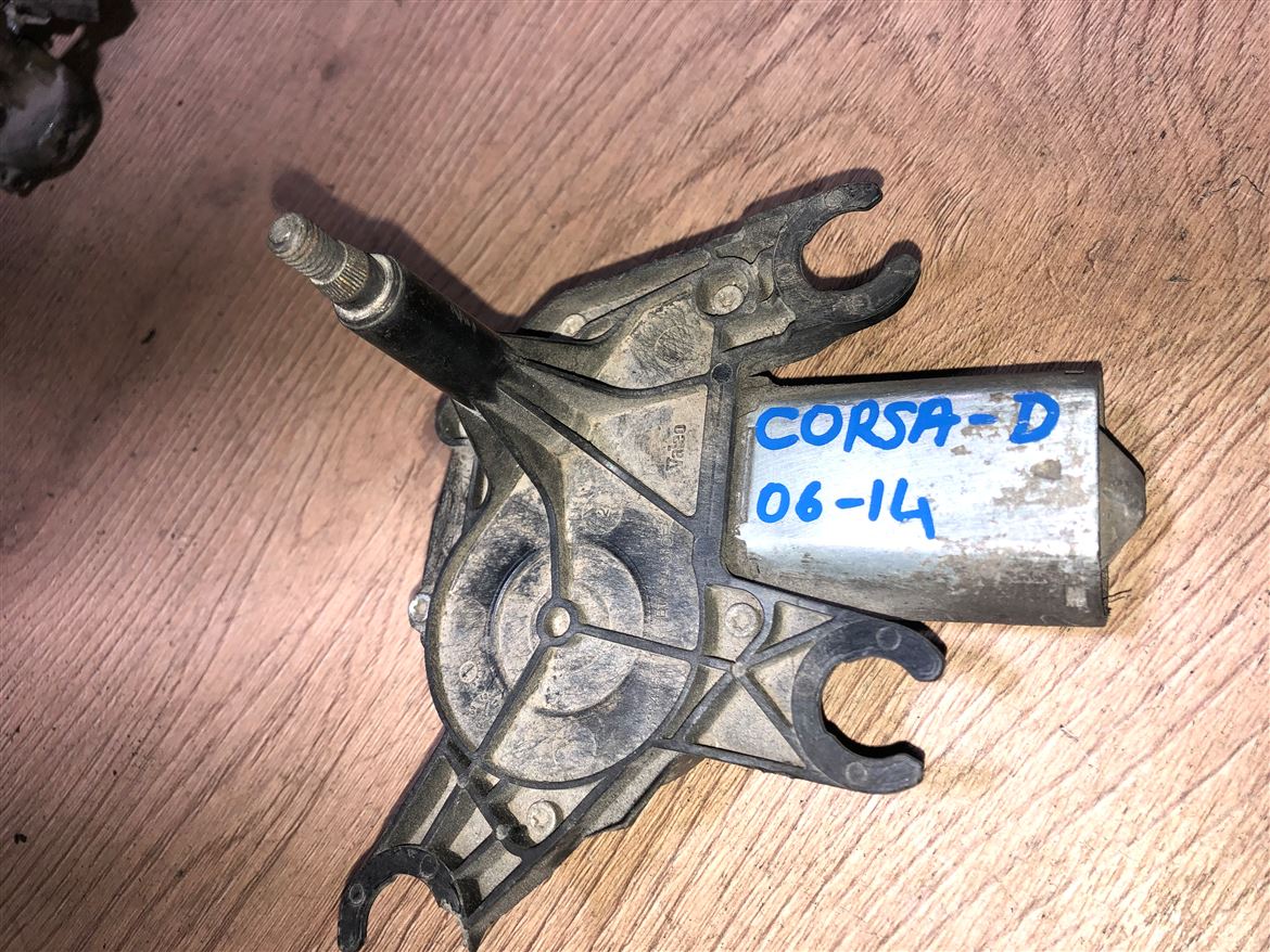 Opel Corsa D 2006-2014 Arka Cam Silecek Motoru