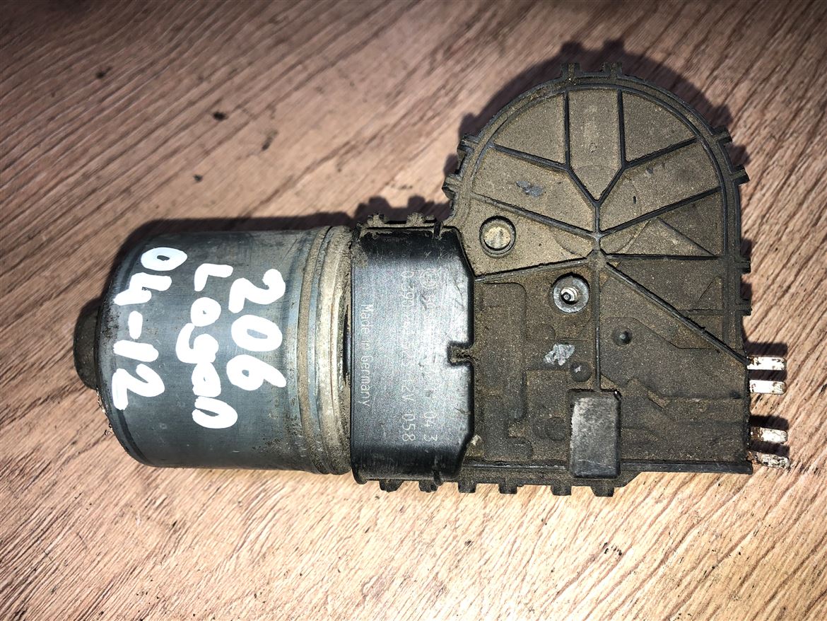 Peugeot 206 Logan 2004-20012 Ön Cam Silecek Motoru