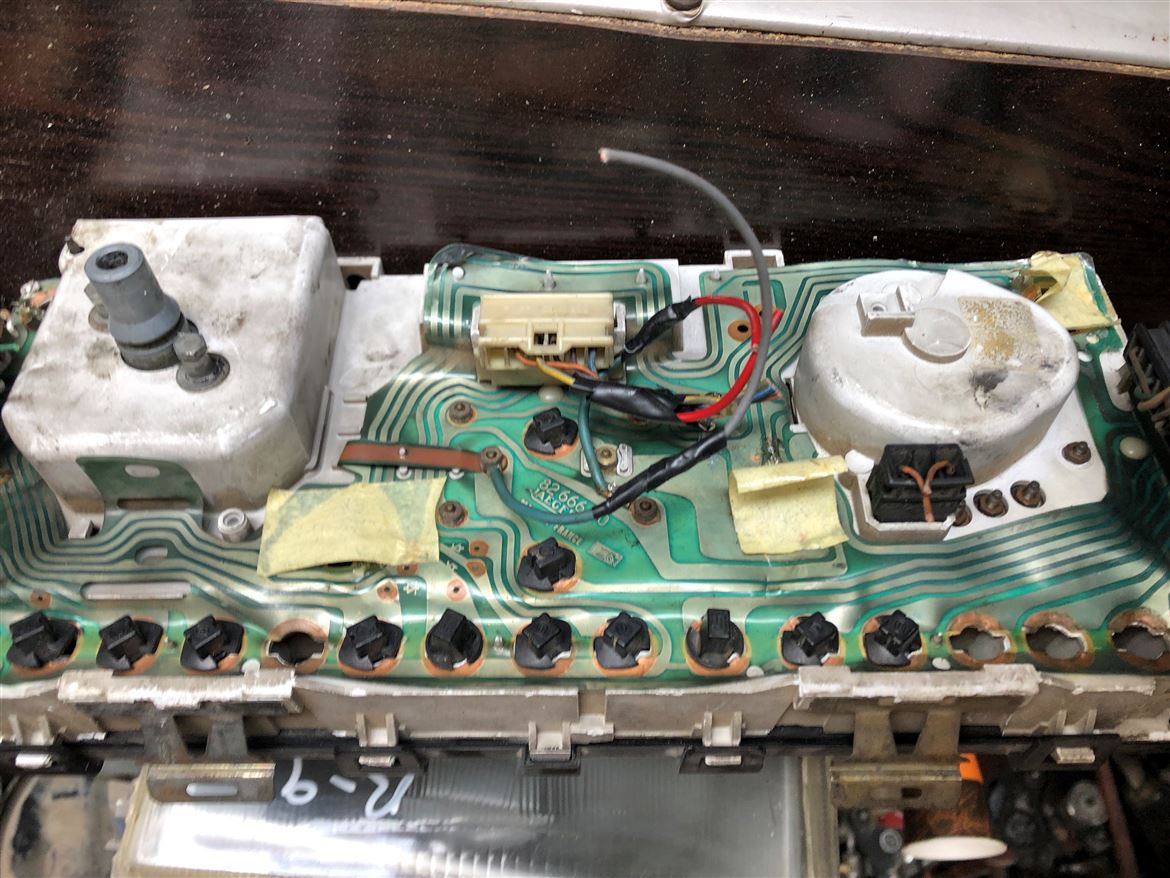 Renault 9 GTL 1985-87 (Fransız Jaeger) Kilometre Saati Gösterge Paneli