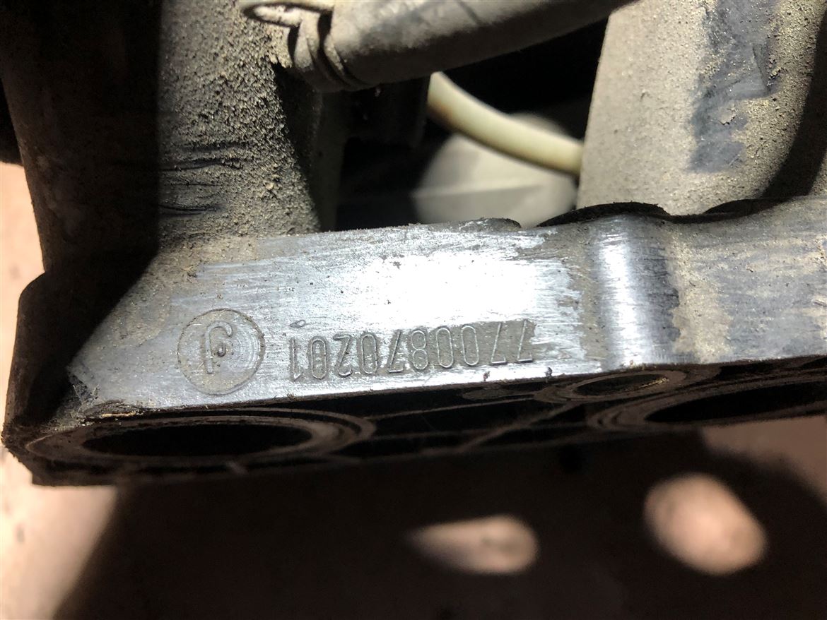 Renault Clio Kangoo Solenza 1.6 8V 1996-08 Gaz Kelebeği 7700869709 (K7M)