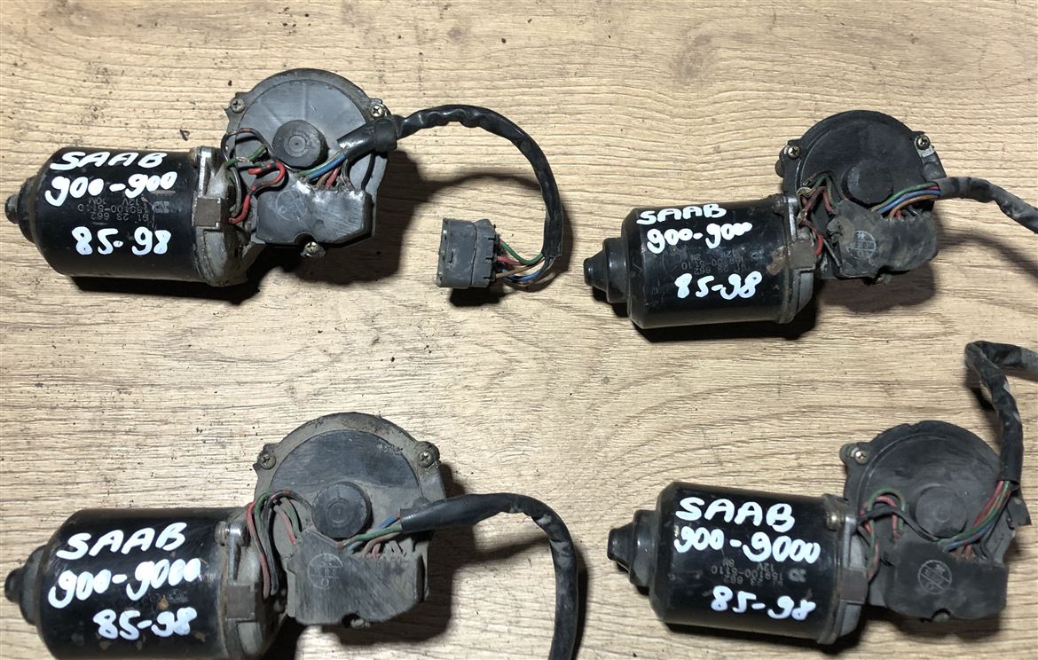 Saab 900-9000 1985-1998 Ön Cam Silecek Motoru (4)