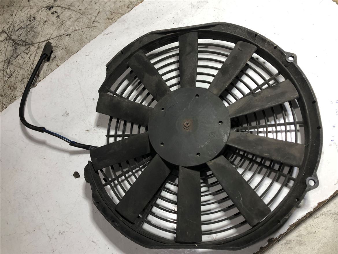Spal Marka 14 inç 12 v Yüksek Performanslı Fan Motoru