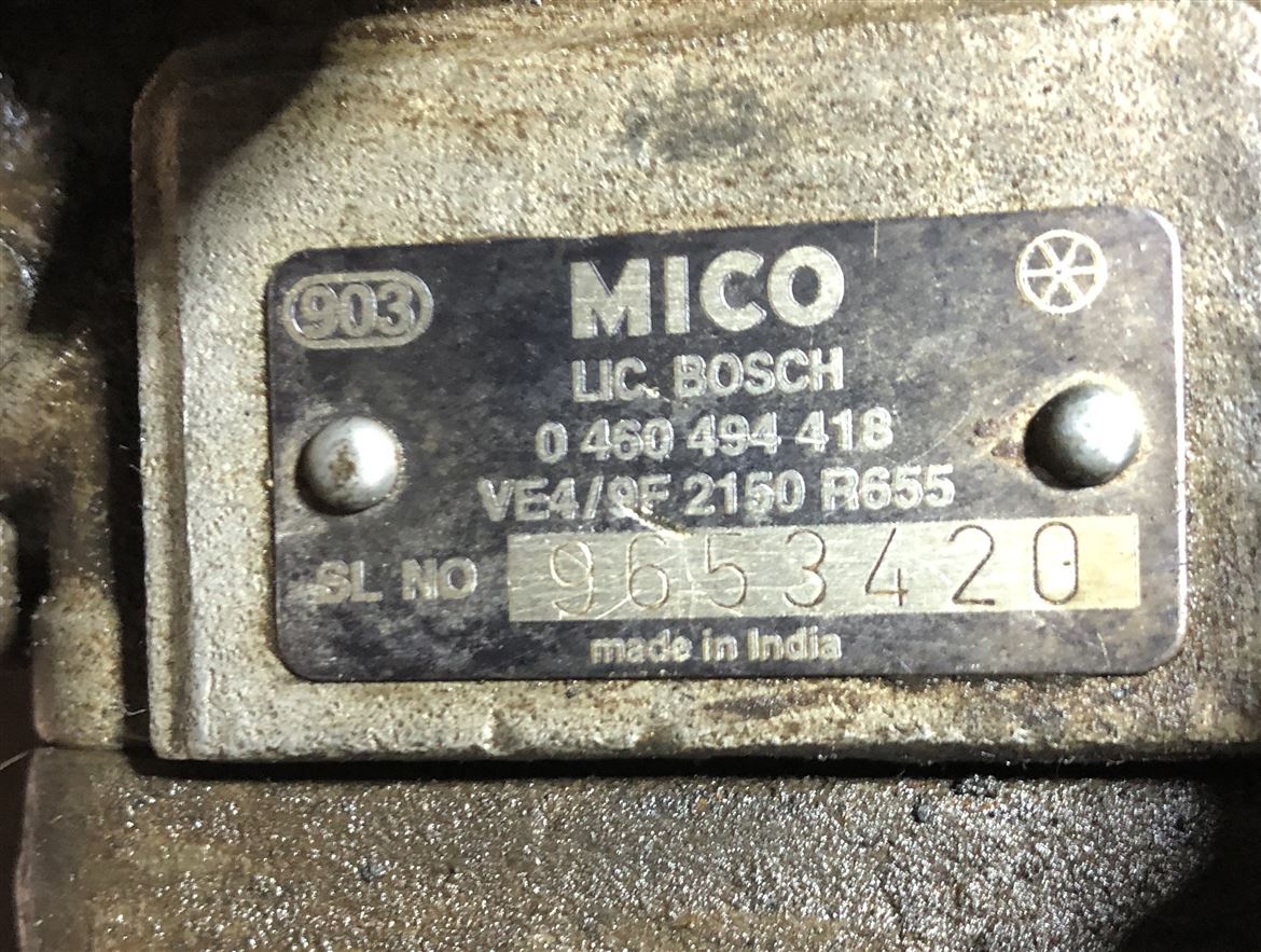 Tata Telcolin Mazot Pompası (0460494418)