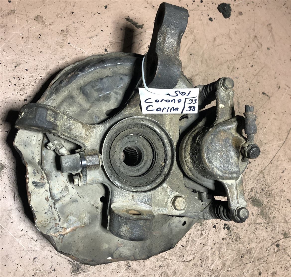 Toyota Canina Corona 1993-1998 Sol Ön Taşıyıcı Disk Porya