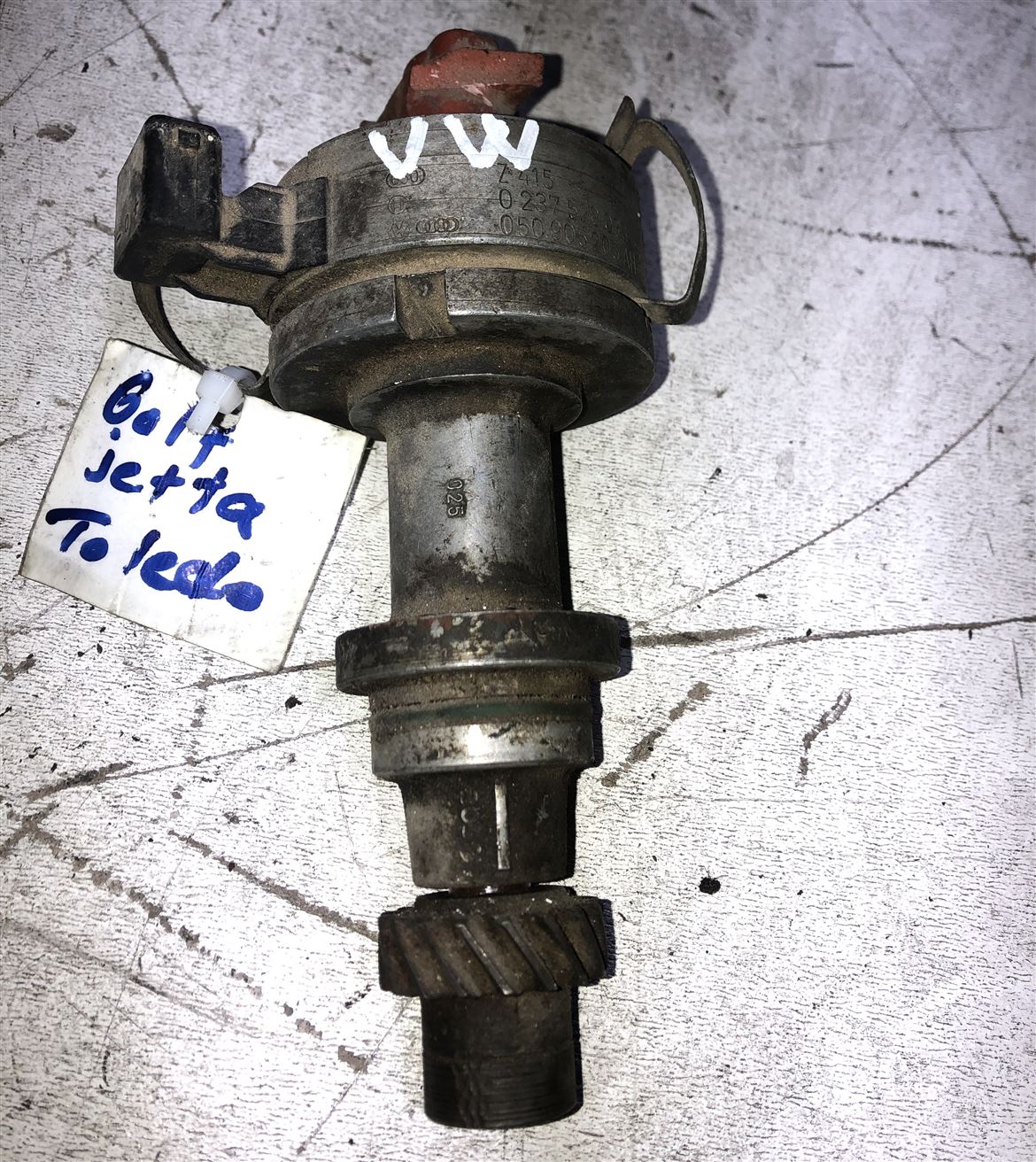 Volkswagen Jetta Golf 1.6-1.8 1990-2000 Distribütör 0237520036