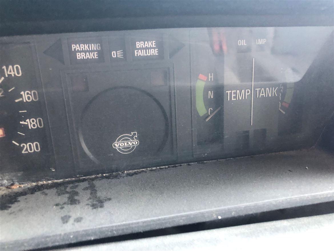 Volvo 242 244 245 Kilometre Saati Gösterge Paneli