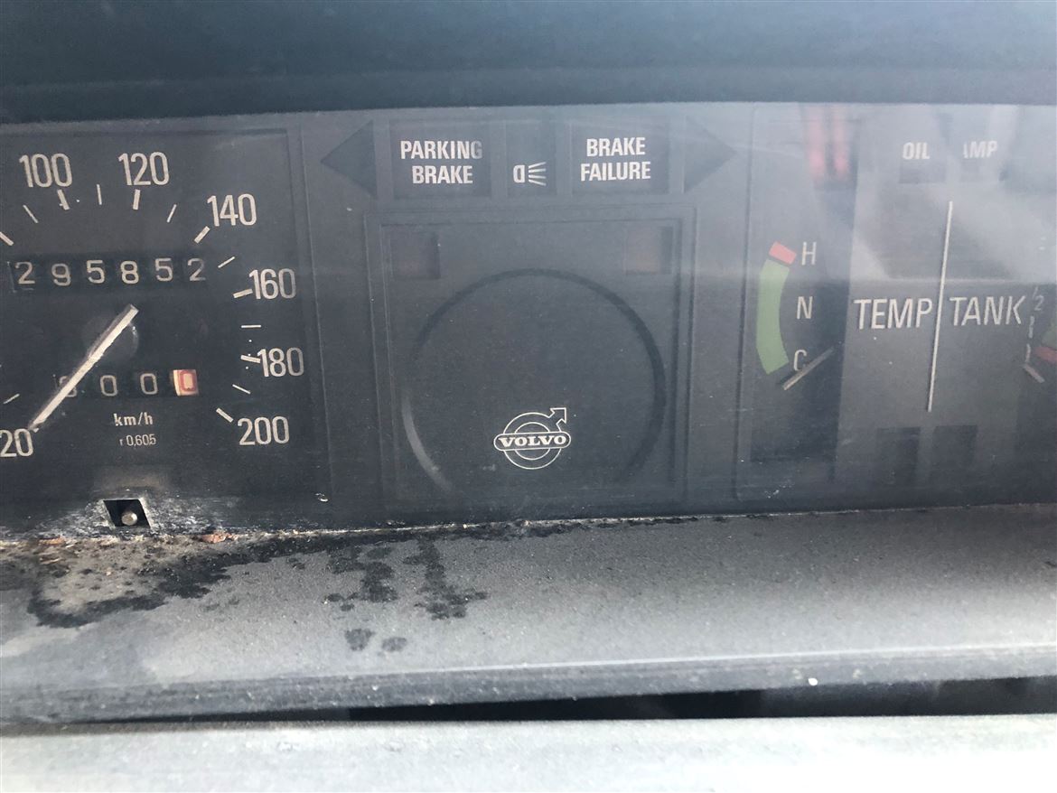 Volvo 242 244 245 Kilometre Saati Gösterge Paneli