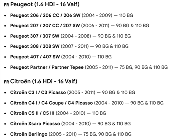 Citroen C3 C4 C5 Berlingo 1.6 HDİ (Dv6) Mazot Pompası Bosch 0445010102