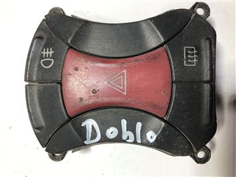 Fiat Doblo 1997-2003  Dörtlü Flaşör Sis Düğmesi