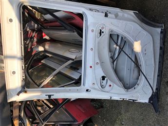 Fiat Doblo 2004-2010 (Açık-Camlı) Sağ Sürgülü Kapı