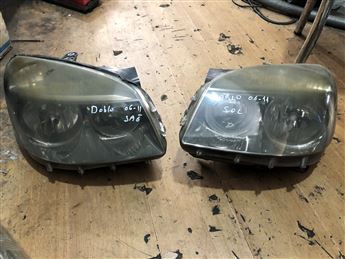 Fiat Doblo 2006-2011 (223) Sol Ön Far