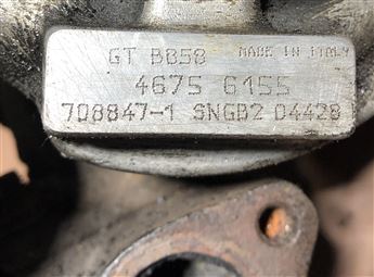 Fiat Doblo Marea Stilo 1.9 JTD Çıkma Turbo (Garrett 4675 6155)