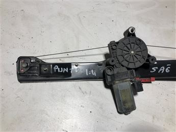 Fiat Grande Punto EVO (199) 2005-12 Sağ Ön Kapı Cam Krikosu 51723317