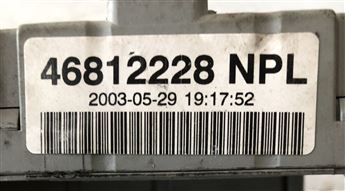 Fiat Punto / Doblo Sigorta Kutusu 46812228 NPL