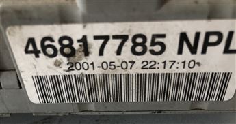 Fiat Punto - Doblo Sigorta Kutusu 46817785