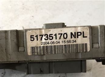 Fiat Punto Doblo Sigorta Kutusu 51735170 NPL