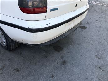 Fiat Siena 1998-2002 Arka Tampon (Lokal Çatlak Mevcut)