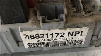 Fiat Siena Palio Albea Sigorta Kutusu 46821172 NPL