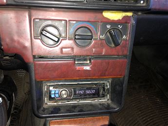 Fiat Tipo Havalandırma Kontrol Paneli