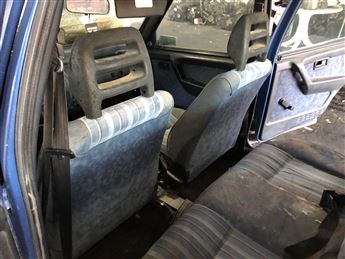 Fiat Uno 1.4 SX 2000 Arka Koltuk