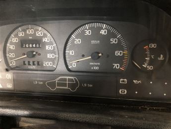 Fiat Uno 1.4 SX 2000 Gösterge Paneli