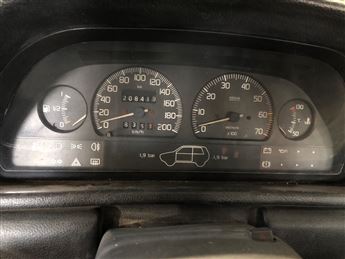 Fiat Uno 1.4 SX 2000 Gösterge Paneli