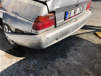 Ford Escort Sedan Arka Tampon