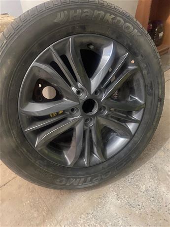 Ford Focus Puma Mondeo C-Max 225/60/R17 Hankook Lastik + Alaşımlı Jant (1 Adet)