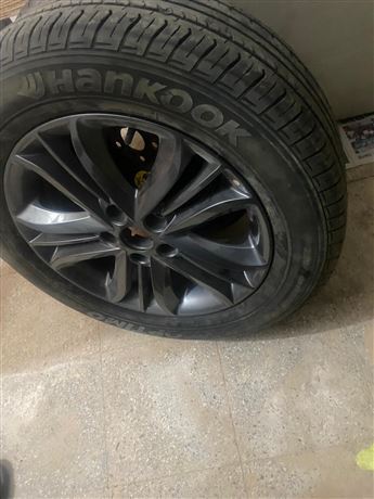 Ford Focus Puma Mondeo C-Max 225/60/R17 Hankook Lastik + Alaşımlı Jant (1 Adet)