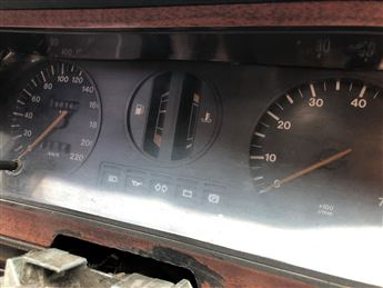 Ford Taunus Kilometre Saati Gösterge Paneli