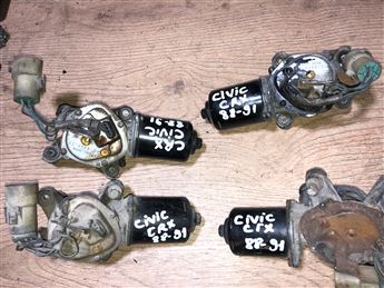 Honda Civic CRX 1988-1991 Ön Cam Silecek Motoru (3)