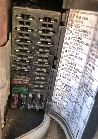 Hyundai Accent 1998-2000 (Yumurta Kasa) Sigorta Ku