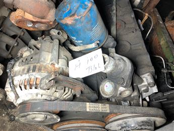 Hyundai H100 Çıkma Şarj Dinamosu-Tek Kasnak