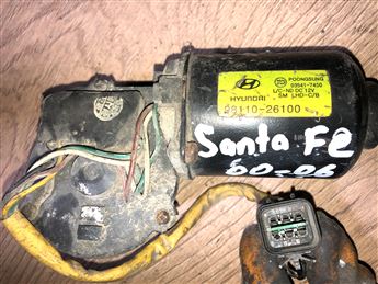 Hyundai Santa Fe 2000-2006 Ön Cam Silecek Motoru
