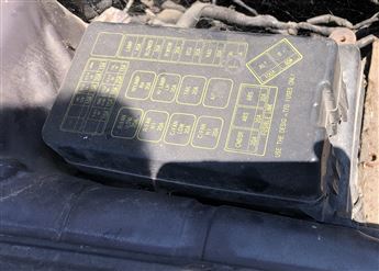 Hyundai Sonata 1995 Sigorta Tablası Kutusu