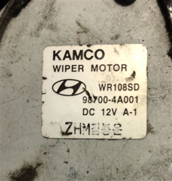 Hyundai Starex Arka Cam Silecek Motoru 98700 4A001