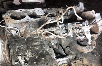 Isuzu WFR Çıkma Yarım Motor